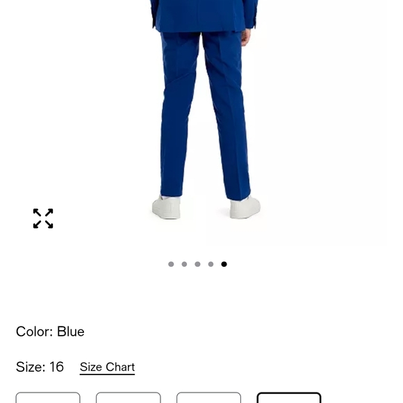 OppoSuits Navy Blue Boys' Suit - Picture 3 of 11